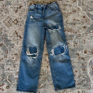 Abercrombie Kids Distressed Denim Jeans